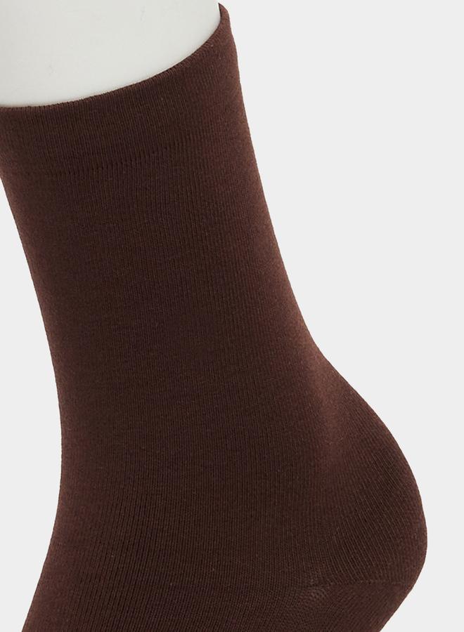 Styli Pack of 4 - Plain Crew Socks - Image 3