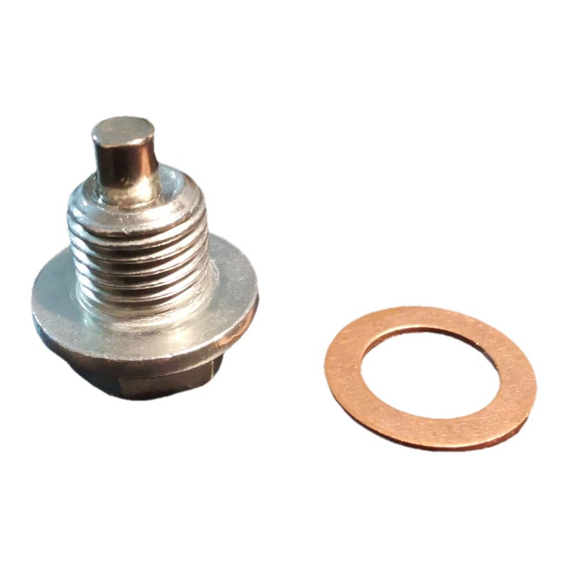 Magnetic Engine Oil Drain Plug 2 Pack Gasket For Honda Civic Accord Crv - Image 1
