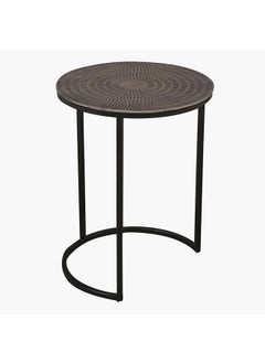 Home Box Dublin 3-Piece Aluminium Cladding Nest Tables Set 51 x 60 x 51 cm  - Image 2