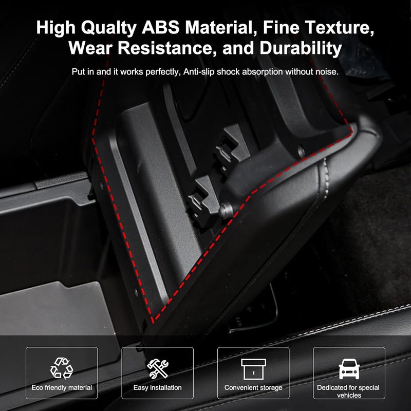 Moittellc Car Armrest Hidden Storage Box for Nissan Pathfinder - Image 3