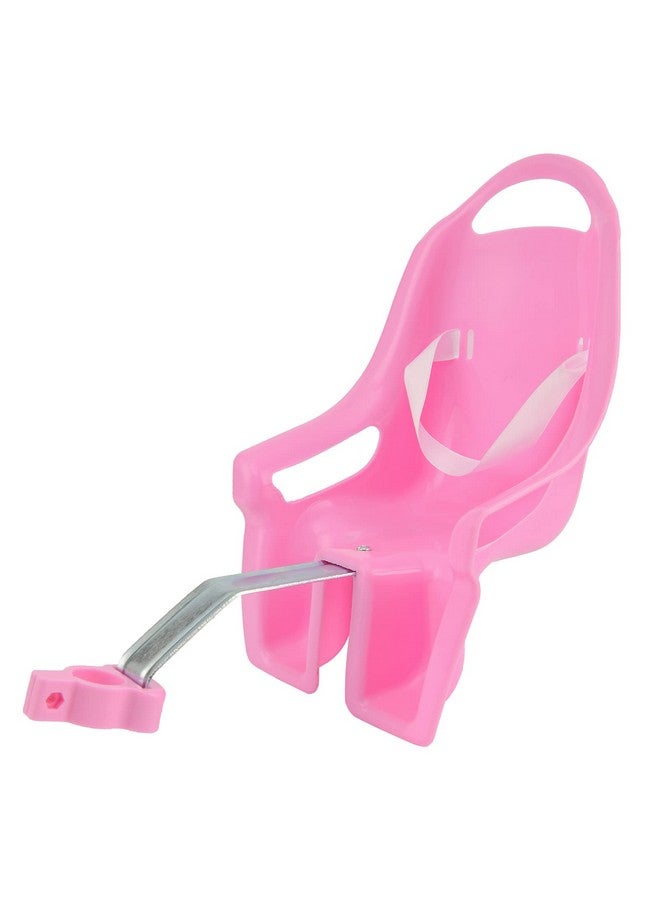EIRONA Doll Bike Seat For Girls Bicycle Doll Chair For 12 14 16 18 20 Inch Bike American Girl Kids Children Bike Accessories For Doll Pink - Image 5