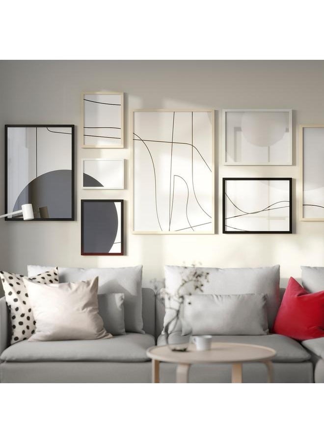 Green Tiger - Frame, birch effect, 61x91 cm - Image 1