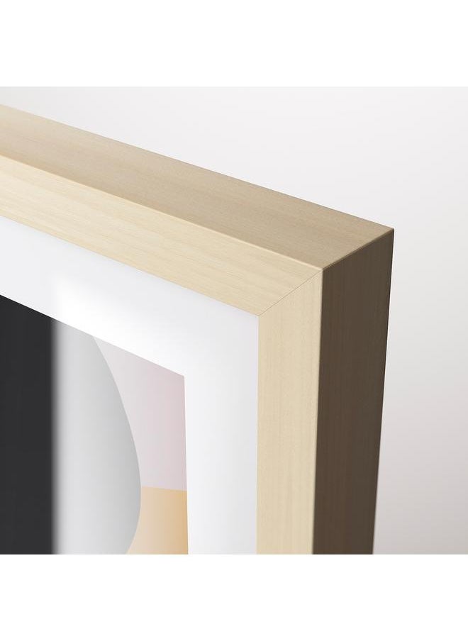 Green Tiger - Frame, birch effect, 61x91 cm - Image 1