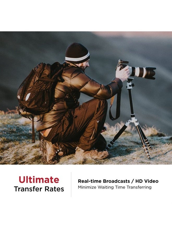 Gigastone 512GB SD Card, Camera Plus, V30 SDXC Memory Card High Speed UHD Video Compatible with Canon Nikon Sony Pentax Kodak Olympus Panasonic Digital Camera, with 1 Mini case - Image 4