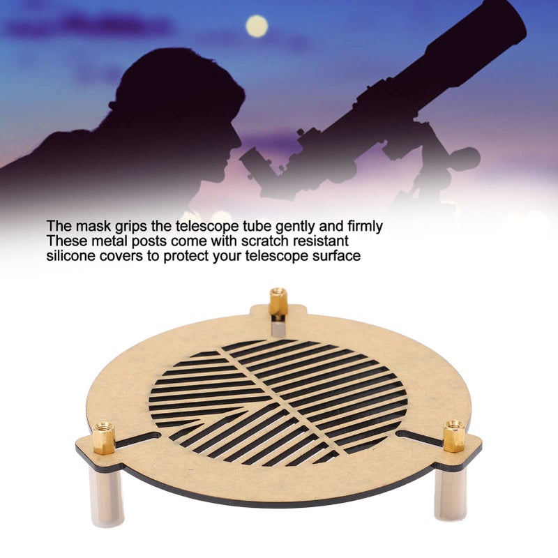 2mm Acrylic Bahtinov Focusing Mask Plate for 60 to 90mm Telescopes Astrophotography - Image 5