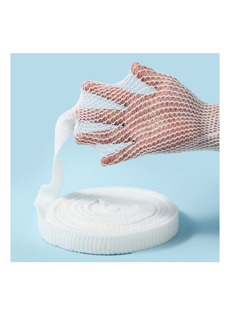 Generic - Fix Net Tubular Bandage Elastic Net Wound Dressing Tubular Elastic Gauze Bandage Breathable Bandage Retainer Stretch Tube Bandages for Wrist Forearm Elbow, 10.9 Yard - Image 1