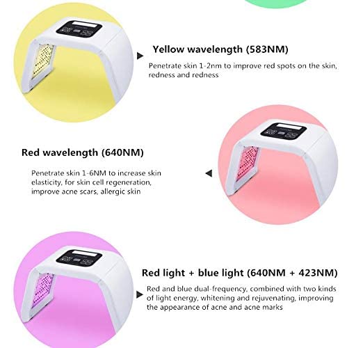 Cosmoderm جهاز كوسديرما أوميغا لايت للعلاج الضوئي PDT لإزالة التجاعيد وتفتيح التصبغات - Image 5