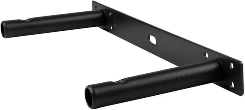 Black S Heavy Duty Hidden Floating Shelf Bracket 4pcs Invisible Double T Type Wall Support - Image 2