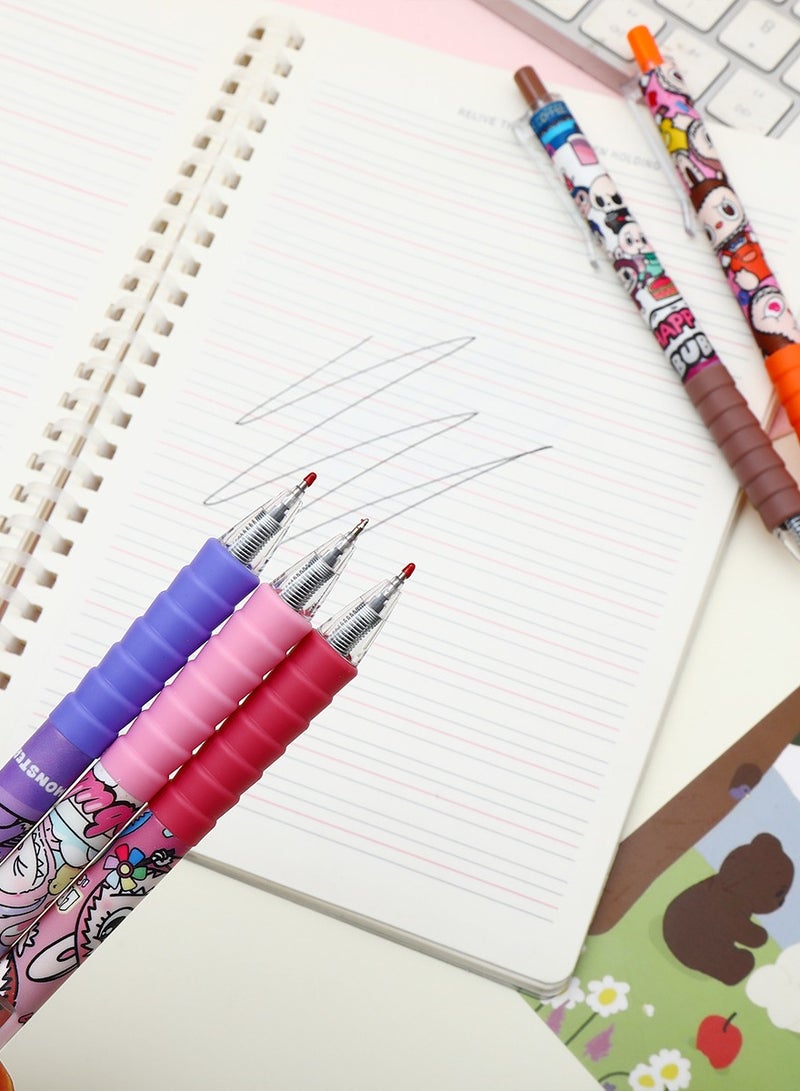LABUBU LABUBU 5 automatic pencils and 10 black automatic pen refills  - Image 3