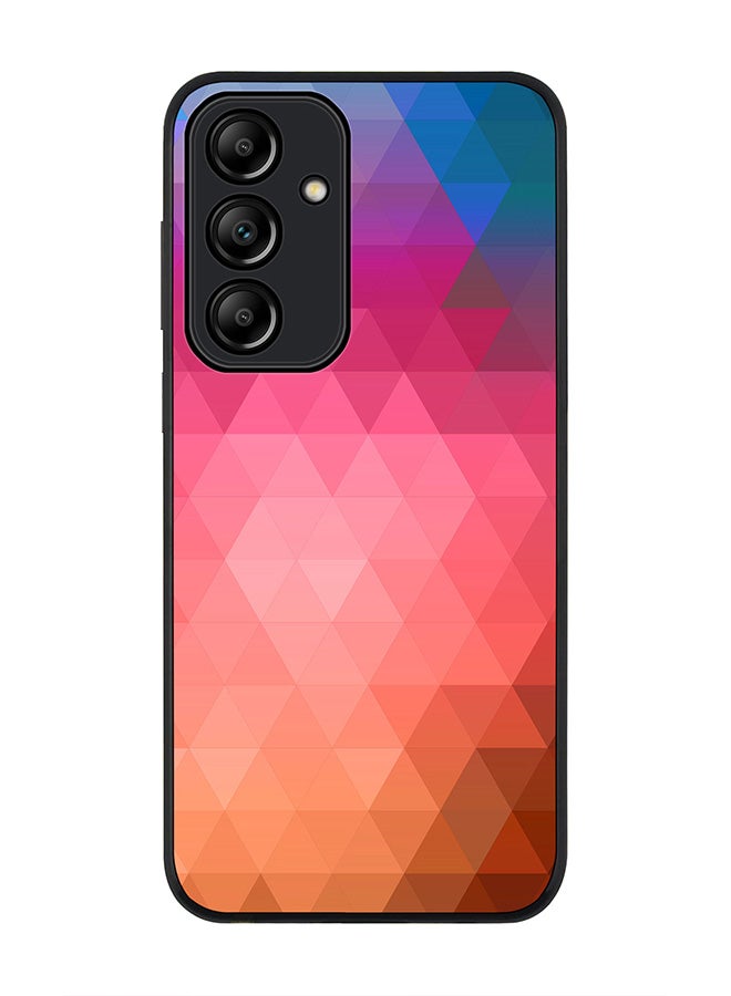 Stylizedd Rugged Black Edge Case for Samsung Galaxy A35, Slim fit Soft Case Flexible Rubber Edges Anti Drop TPU Gel Thin Cover -  Anna's Prism - Image 1