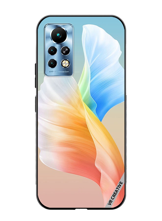 VR CREATIVE Protective Case Cover For Infinix Note 11 Pro Flower Design Multicolour - Image 1