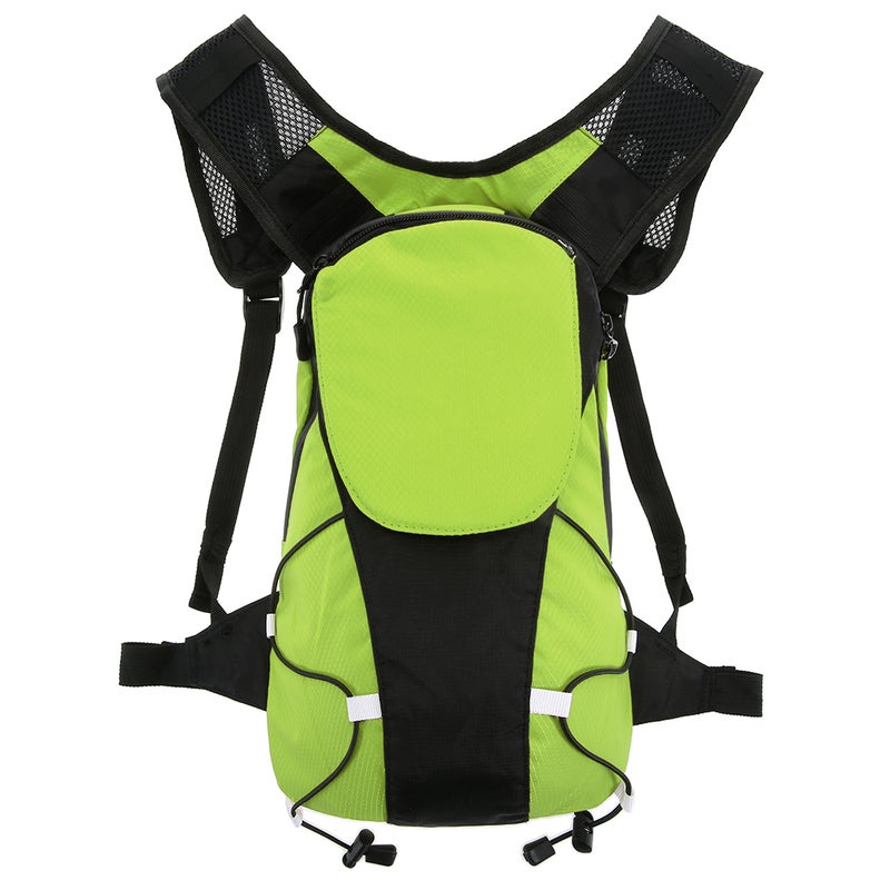 5L Lightweight USB Rechargeable Reflective Backpack with LED Signal Light Outdoor Sport Safety Bag Gear for Cycling Running Walking Jogging - Image 1