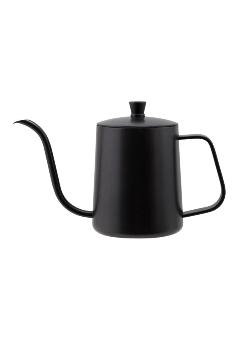 Doppio Precision Gooseneck Pour Over Coffee Kettle – Matte Black Stainless Steel | Barista Style Slow Pour Kettle for V60, Drip Coffee & Manual Brewing | Ergonomic Handle, Precise Flow Control - Image 1
