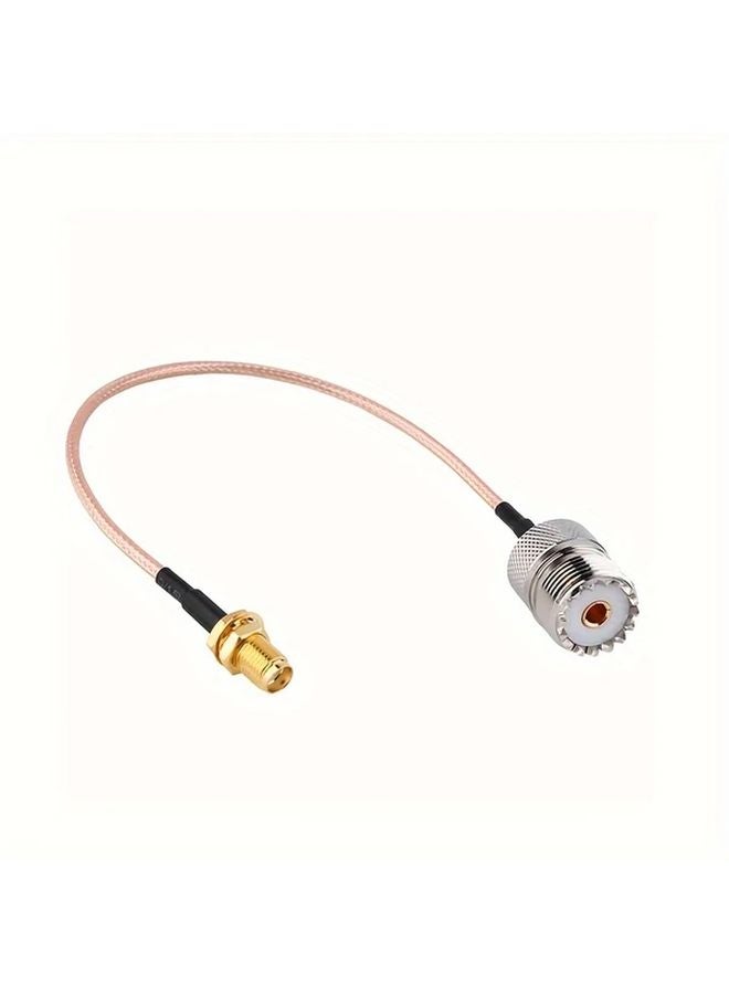 محول كابل SMA ذكر إلى UHF SMA أنثى بطول 11.81 بوصة - Image 5