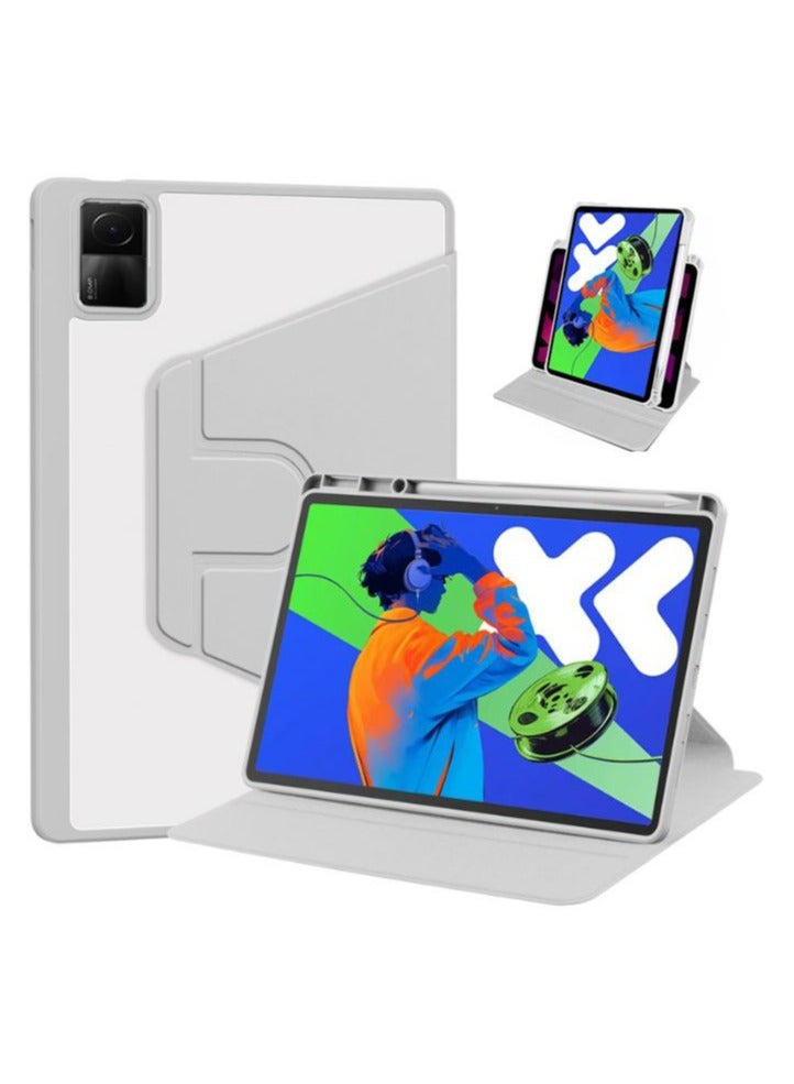 حالة لـ Xiaomi Redmi Pad SE 11 بوصة ، حالة حماية اللوح 360 درجة ، إيقاظ / نوم تلقائي ، جلد ناعم - Image 1