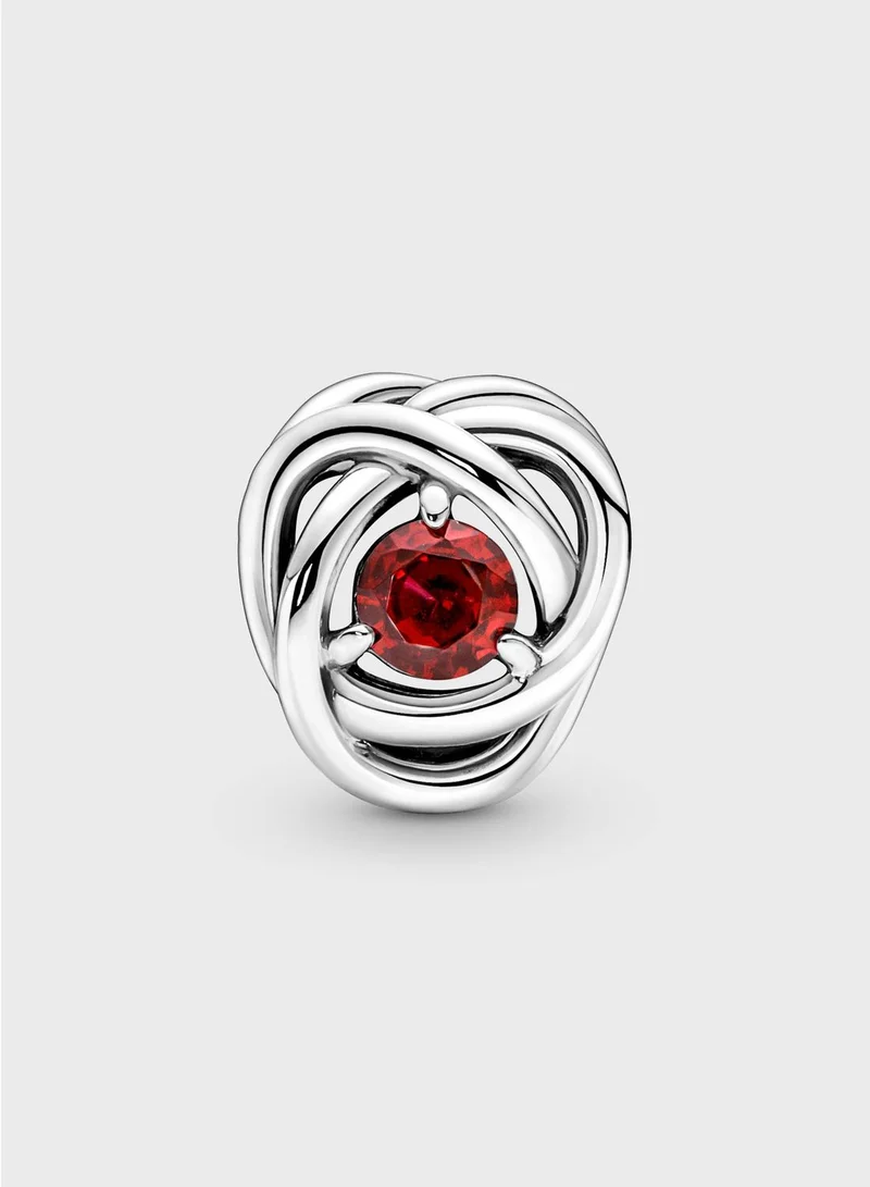 PANDORA True Red Eternity Circle Charm