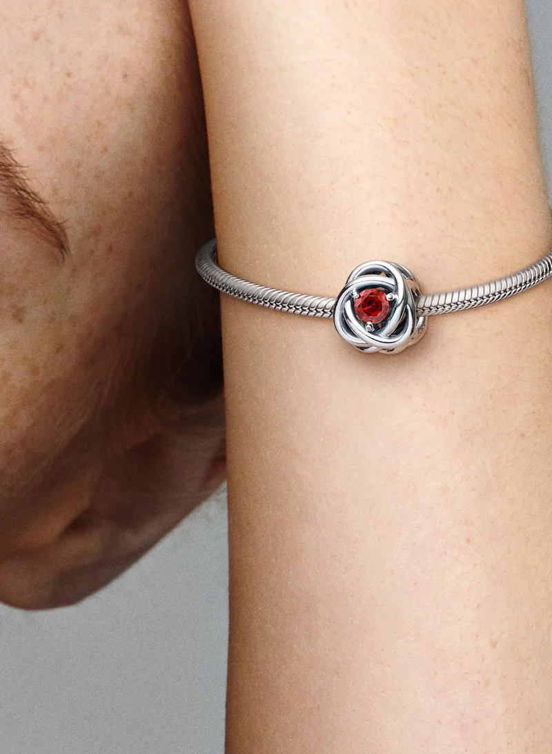PANDORA True Red Eternity Circle Charm