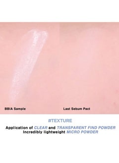 BBI@ BBIA BBIA Last Sebum Pact - Sebum Control Pressed Powder Pact with Mirror & Puff, Pore Blur Pact, Sebum and Oil Absorption, Makeup Fixing & Setting, Powdery Matte Finish Compact Powder, Vegan, K-Beauty  - Image 2
