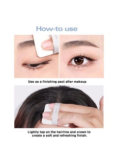 BBI@ BBIA BBIA Last Sebum Pact - Sebum Control Pressed Powder Pact with Mirror & Puff, Pore Blur Pact, Sebum and Oil Absorption, Makeup Fixing & Setting, Powdery Matte Finish Compact Powder, Vegan, K-Beauty  - Image 4