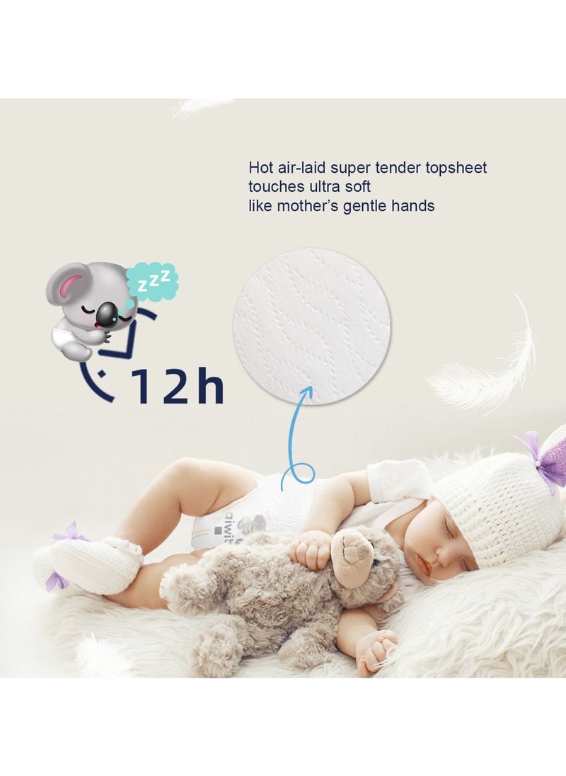 aiwibi - Aiwibi Premium Baby Pants Diapers, Soft, Eco-Friendly Ultra-Thin Pant Diaper Size L 9-14Kg - Image 1