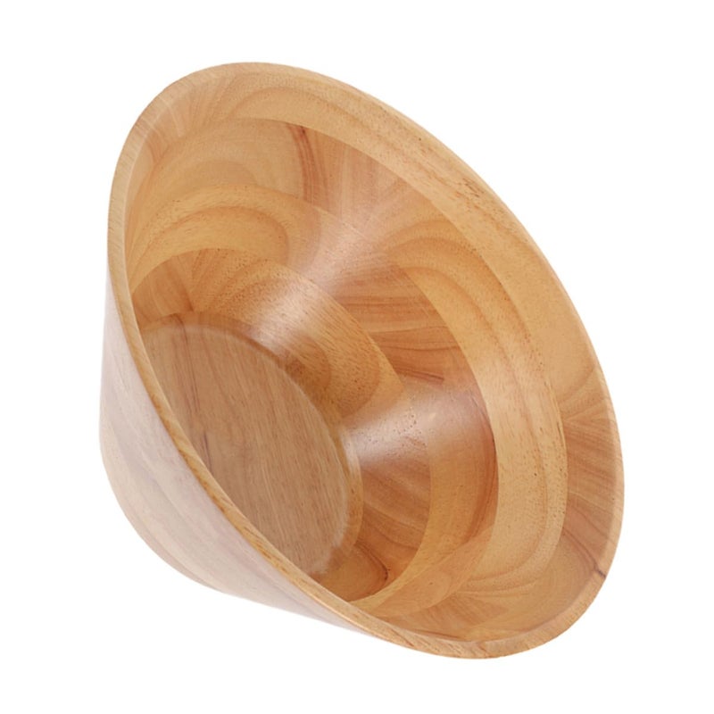 Natural Wood Salad Serving Bowl Large 14X5 8Cm Kitchen Dining Home - Image 2