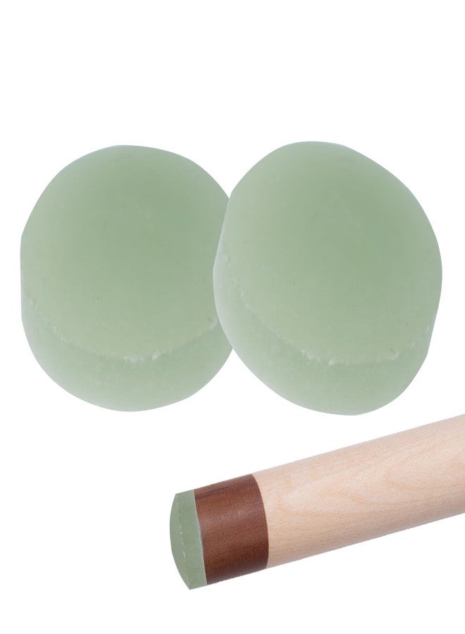 CUEELF Break & Jump Tip - Super Hard G10 Professional Pool Cue Tips 14mm Billiard Cue Tips (Dark Green) - Image 2