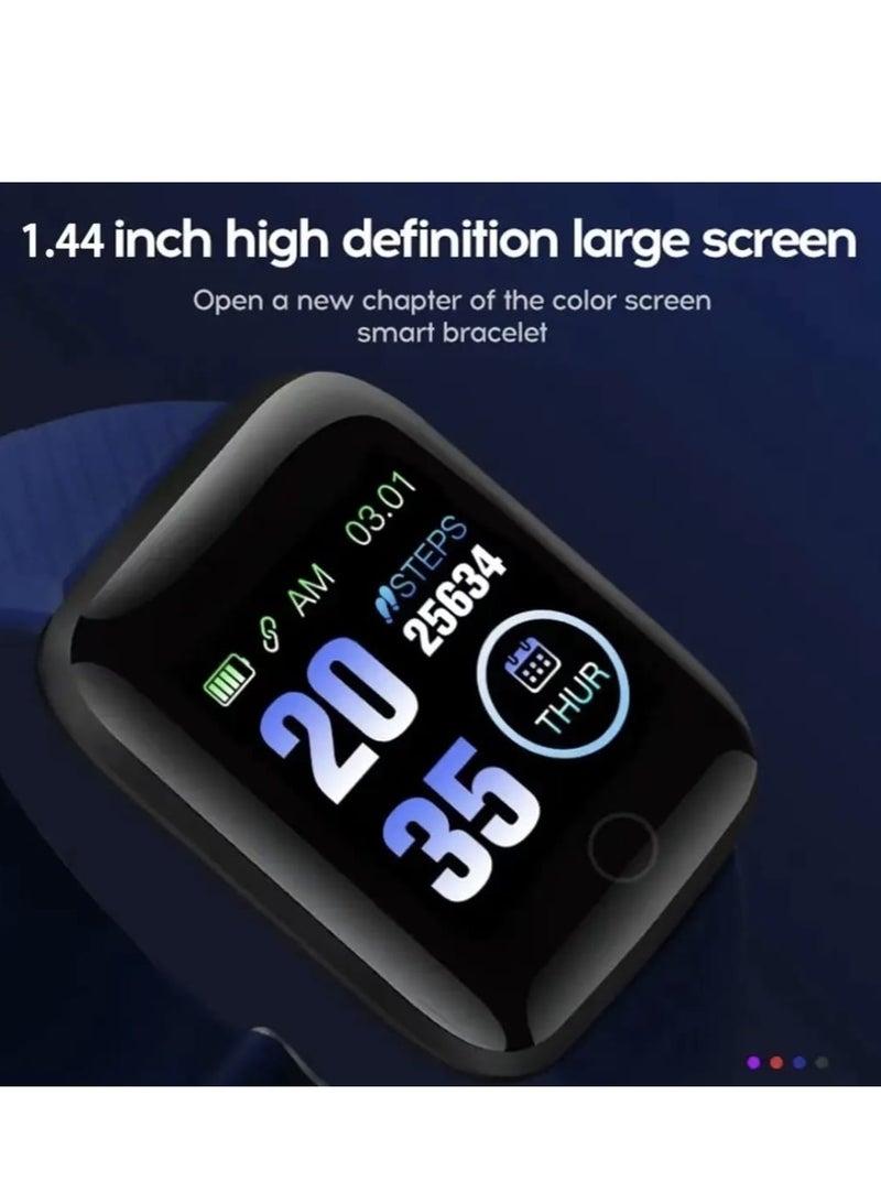 STILL Smartwatch with 1.44" Touch Display, Heart Rate & SpO2 Tracking, Bluetooth Call Support, Multi-Sport Modes, IPX4 Water-Resistant, Sleep Monitor, Fitness Tracker, Compatible with Android/iOS - Image 1