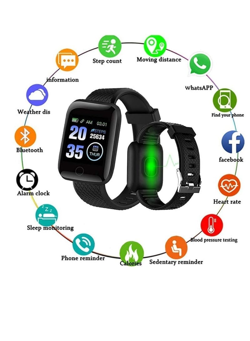 STILL Smartwatch with 1.44" Touch Display, Heart Rate & SpO2 Tracking, Bluetooth Call Support, Multi-Sport Modes, IPX4 Water-Resistant, Sleep Monitor, Fitness Tracker, Compatible with Android/iOS - Image 3