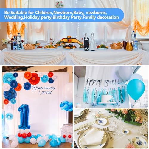 HEMMOTOP White Photo Backdrop, 6x9 ft White Background for Photography, Seamless Screen Backdrops for Photoshoot, Easter, Birthday Party, Video Recording, Photos, Projector (Backdrop only) - Image 3