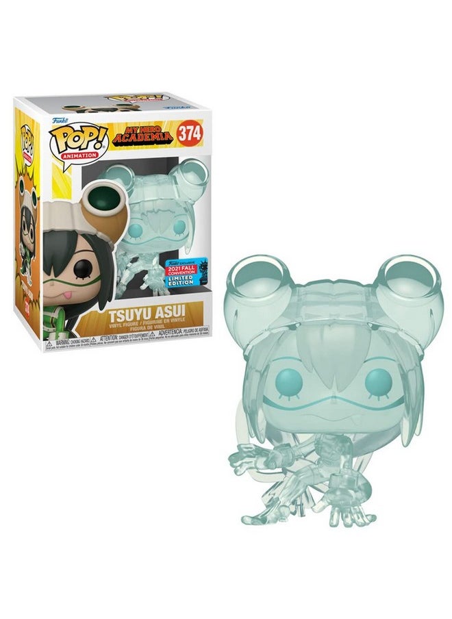 Funko Pop Animation My Hero Academia Tsuyu Asui (Translucent) 2021 Fall Convention Exclusive Shared Sticker 