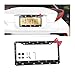 Sandfren Bling Car License Plate Frame for Women Stainless Steel Bow Tie Sparkly Rhinestone Diamond Auto Frame with Mounting Kit Glitter Crystal License Plate Cover Universal Fit BlackRed Bow - Image 2