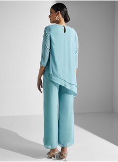 Khizana Asymmetrical Styled Hem Jumpsuit  - Image 2