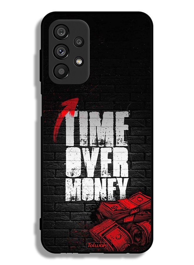 Tolwak Samsung Galaxy A23 5G Protective Case Cover Time Over Money - Image 1