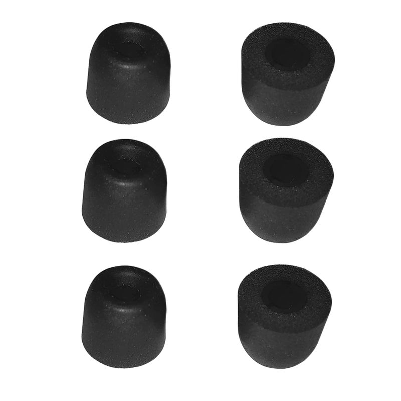 CCA Memory Foam Earbud Tips Soft&Bouncy Premium Replacement EarphoneTips(3 Pairs) - Image 2