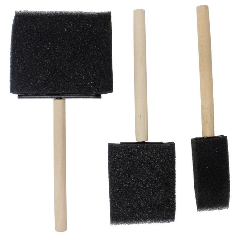 Sponge Brush Set 3pcs  - Image 1
