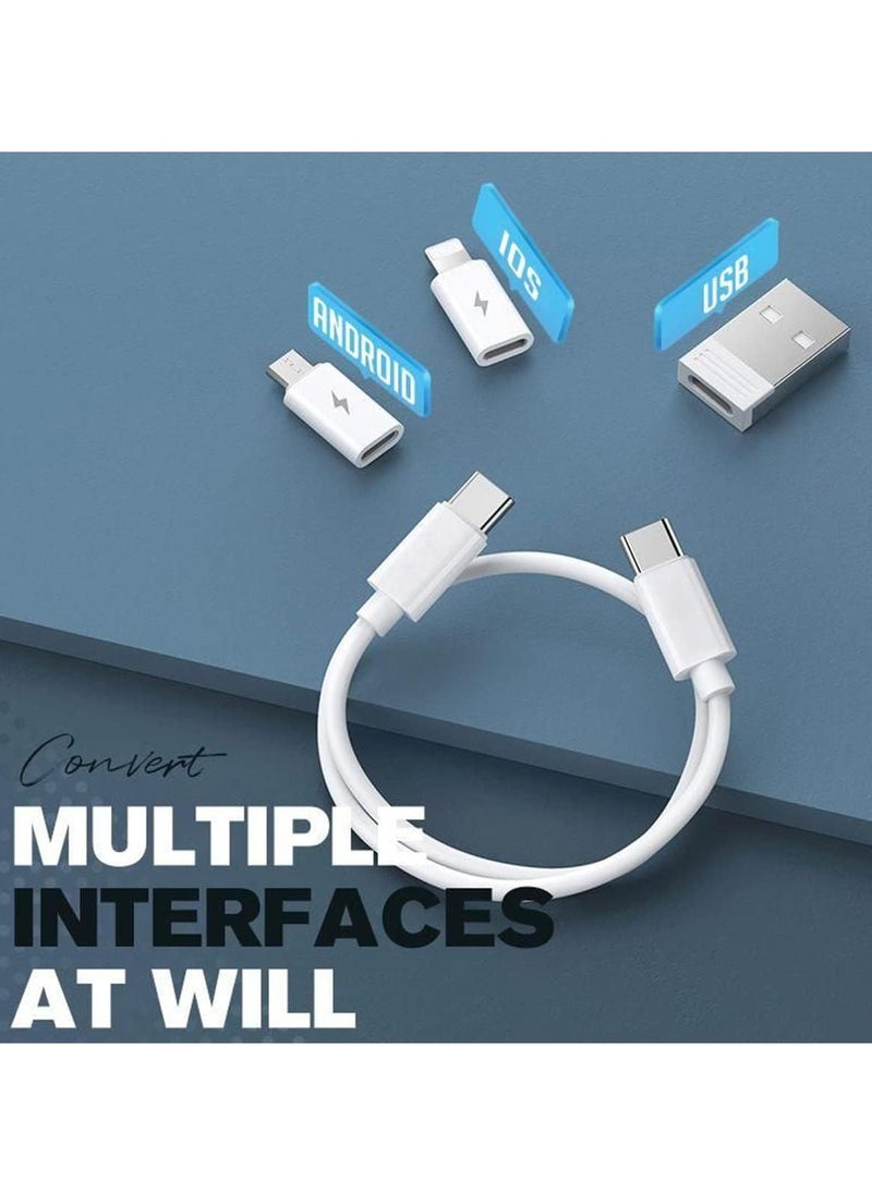 Generic Multifunctional 60W USB Data Cable Fast Charge Line Storage Box Mini Digital Electronic Gadgets Organizer Card Removal Pin Set  - Image 4