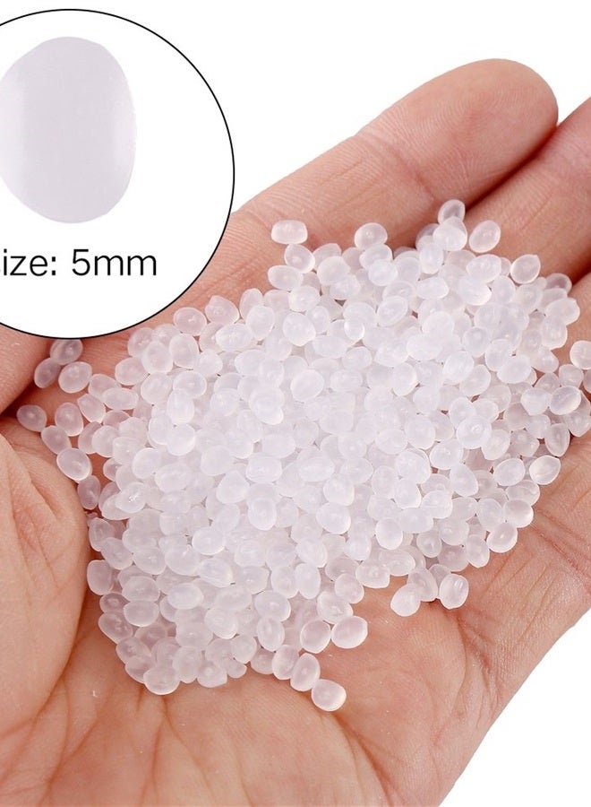 CCINEE Translucent Fishbowl Beads Slushie Rice Beads for Crunchy Slime, DIY Craft Supplies, Vase Filling,Christmas, New Year, Wedding and Table Decoration, 2 Ounces - Image 2
