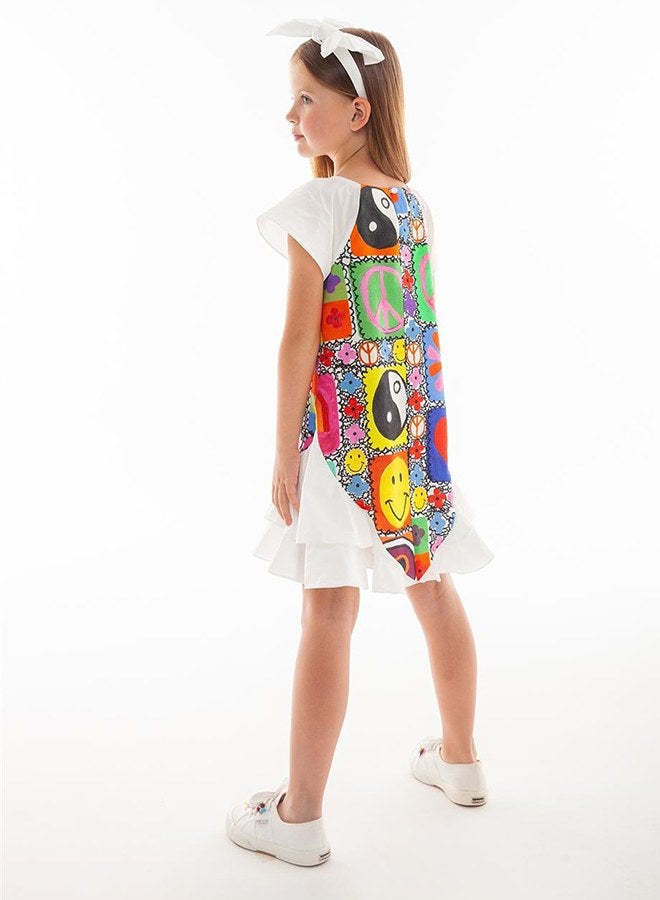 Lia Lea Girl Patterned Dress - Image 2