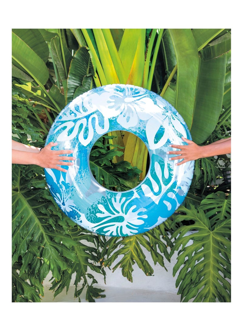 INTEX Clear Tropical Color Inflatable Pool Swim Tubes 91cm - Image 4