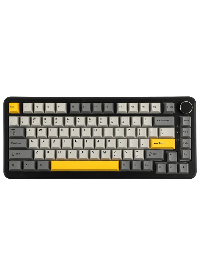 A-jazz AK820 MAX HE Hall Effect Magnetic Gaming Keyboard Adjustable Actuation 8KHz Polling Rate Wired Rapid Fast Keyboard Creamy Gasket RGB Backlight NKRO for Win Mac  - Image 1