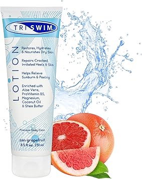 TRISWIM Skin Regenerating Body Lotion After Swim Care Magnesium Enriched Moisturizing After Pool Vegan Body Lotion For Swimmers 251ml - Image 1