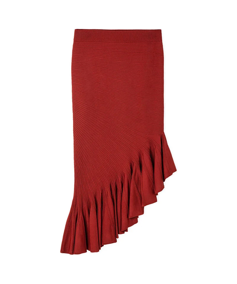 Ipekyol  Asymmetric Knit Skirt for Women | Best Price UAE