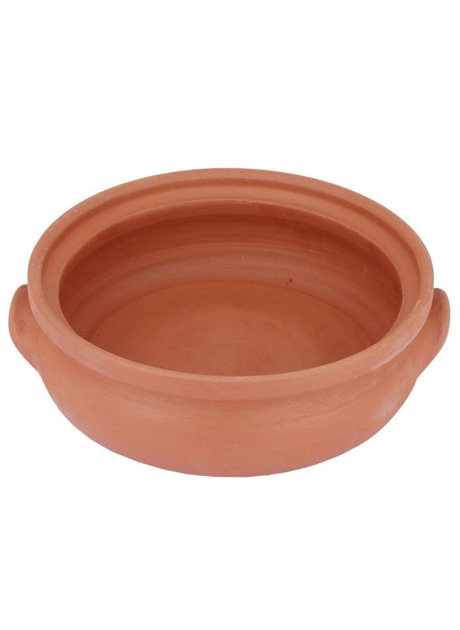 السيف - صينية فخارية إليزي مع غطاء 28 × 28 × 9 سم بني غامق متوسط - Image 1