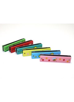 Alife Wooden Harmonica Children's Game Toy 