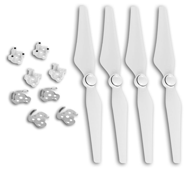 SSE 9450S Quick Release Propellers Props Propeller Mounting Plate for DJI Phantom 4 Quadcopters White - Image 2