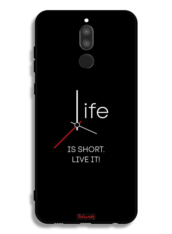 Tolwak Huawei Mate 10 Lite Protective Case Cover Life Is Short Live It  - Image 2