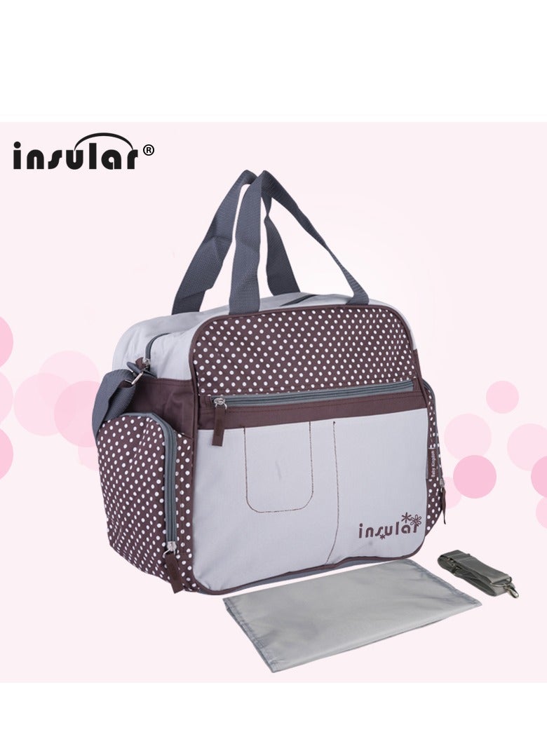 insular Mommy Bag With One Shoulder Crossbody And Large Capacity  - Image 1