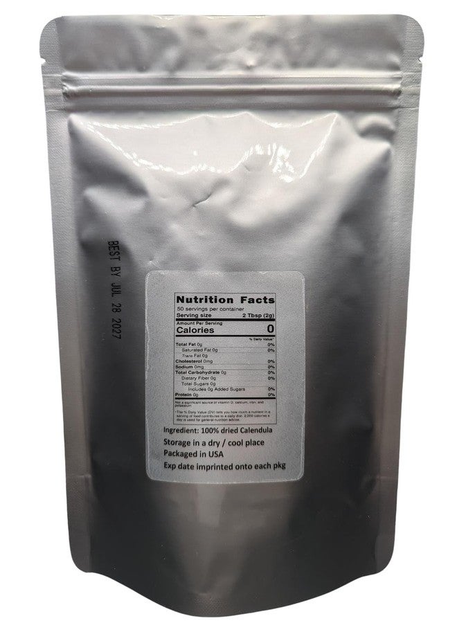 Nature Tea Calendula Flower - Premium Dried Whole Loose Flower - by Nature Tea (1 oz) - Image 3