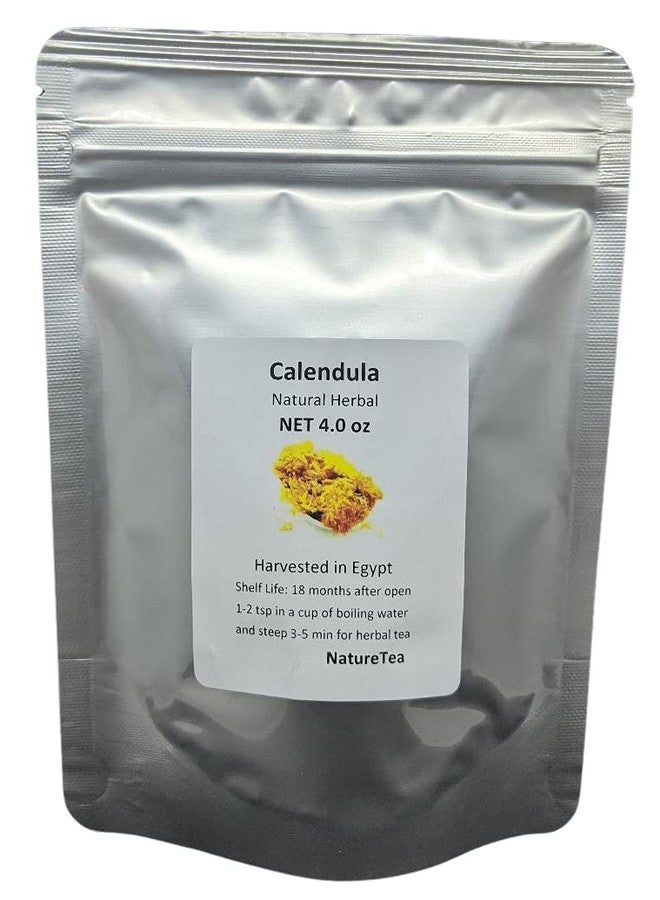 Nature Tea Calendula Flower - Premium Dried Whole Loose Flower - by Nature Tea (1 oz) - Image 2