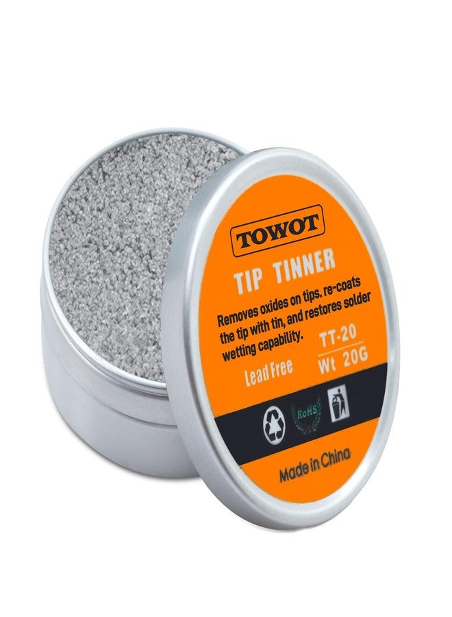 TOWOT Lead Free Tip Tinner, Solder Tip Cleaner20 g in 0.8 oz. Container - Image 1